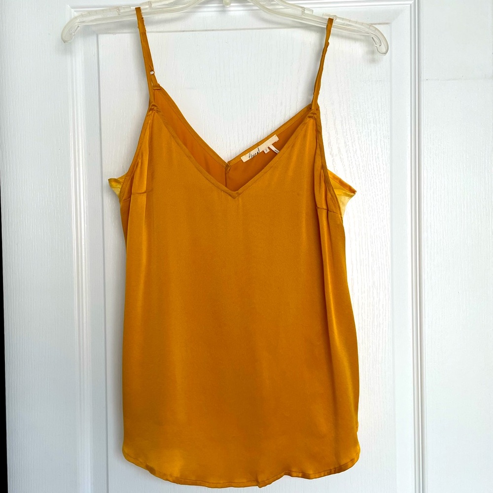 Floreat Small Mustard / Gold Cami Top